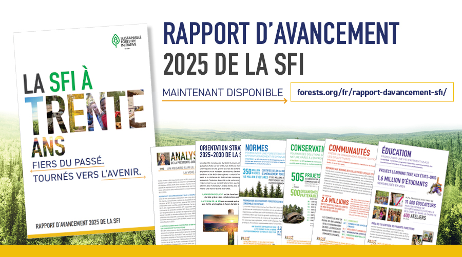 RAPPORT D'AVANCEMENT 2025 DE LA SFI