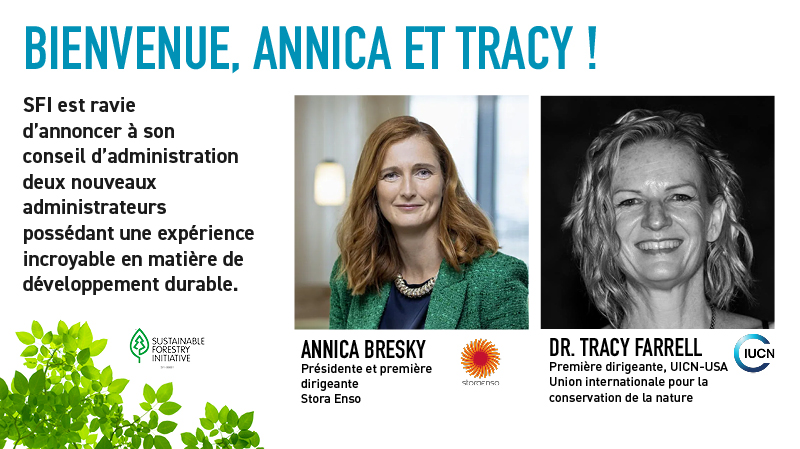 Bienvenue, Annica et Tracy!