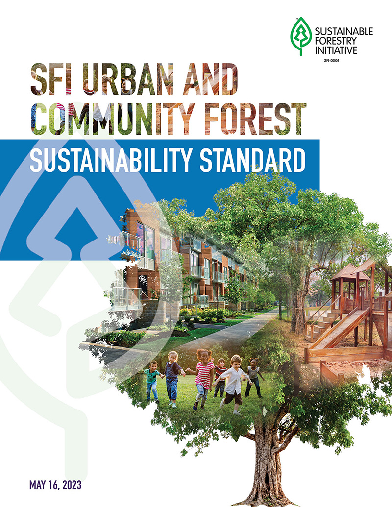 SFI Urban Community Forest Standard cover