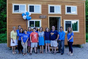 Make-A-Wish foundation volunteers
