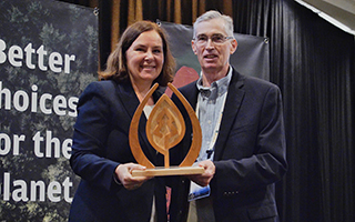 Sharon Haines award recipient