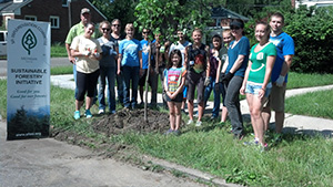 Greening of Detroit’s Citizen Forester Program volunteers